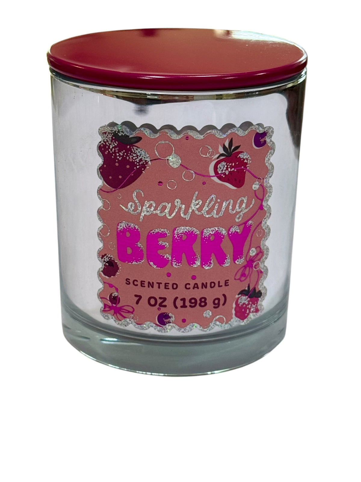 Vela aromática decorativa Sparkling Berry – 7 oz