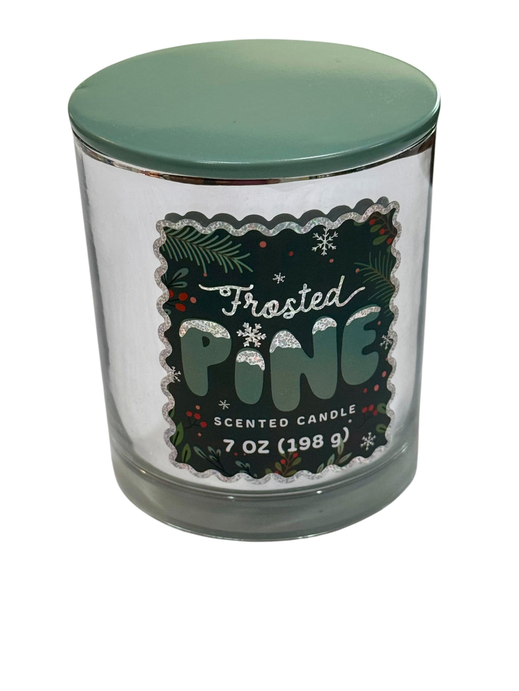 Frosted Pine Scented Holiday Candle - 7 oz
