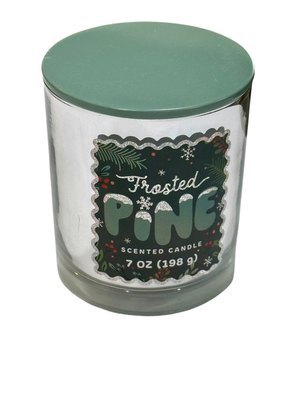 Frosted Pine Scented Holiday Candle - 7 oz