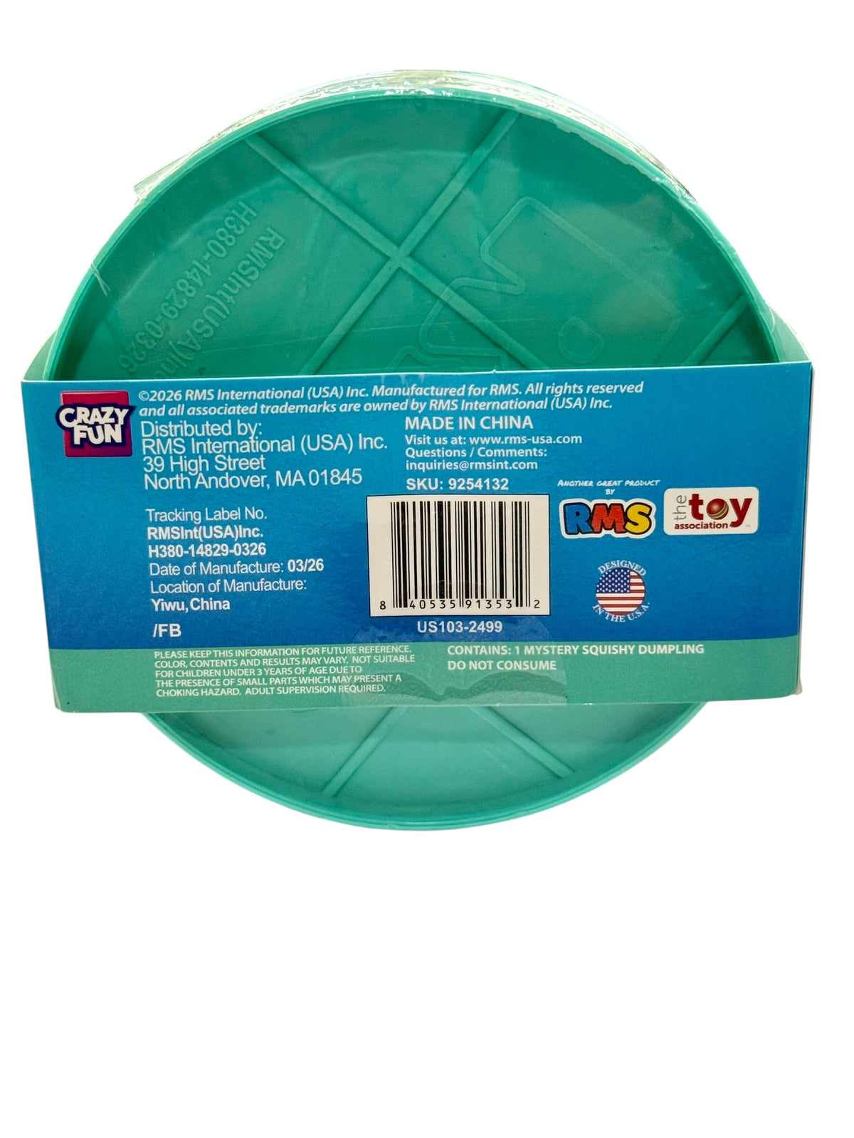 Crazy Fun Original Mystery Dumpling - RMS Shark Edition