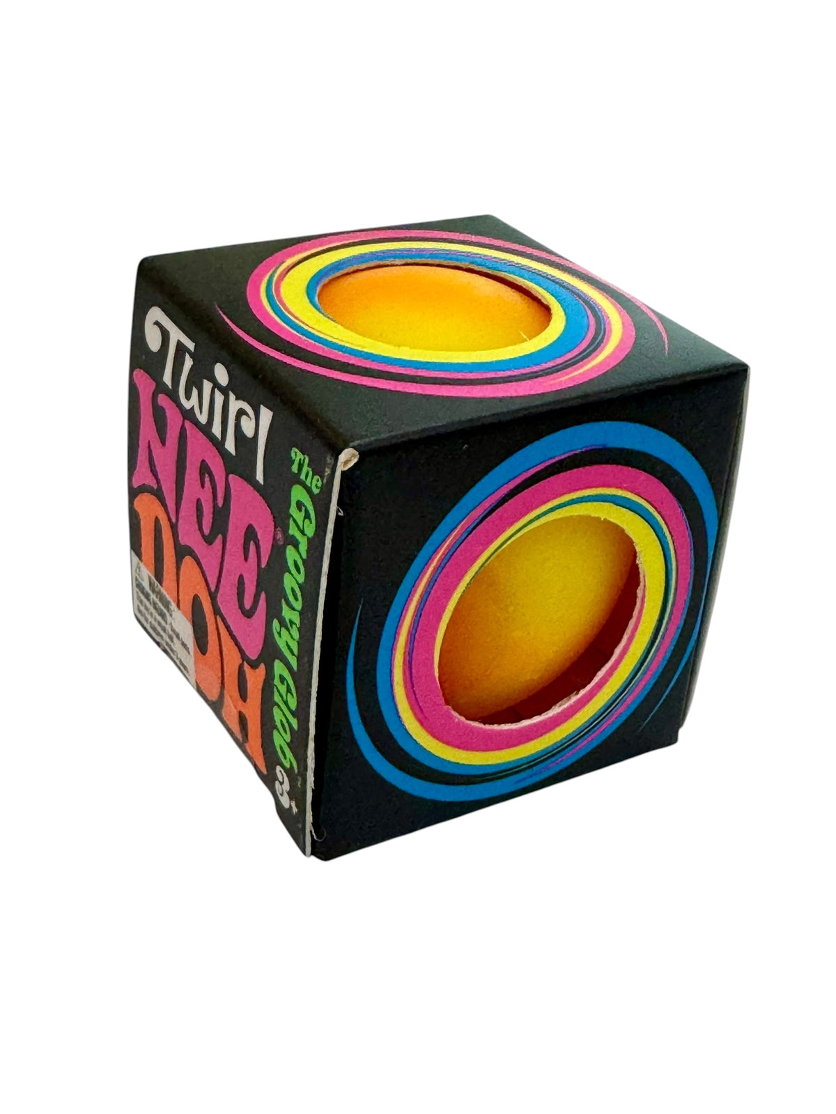 Groovy Glob Twirl NEE DOH - Yellow & Orange