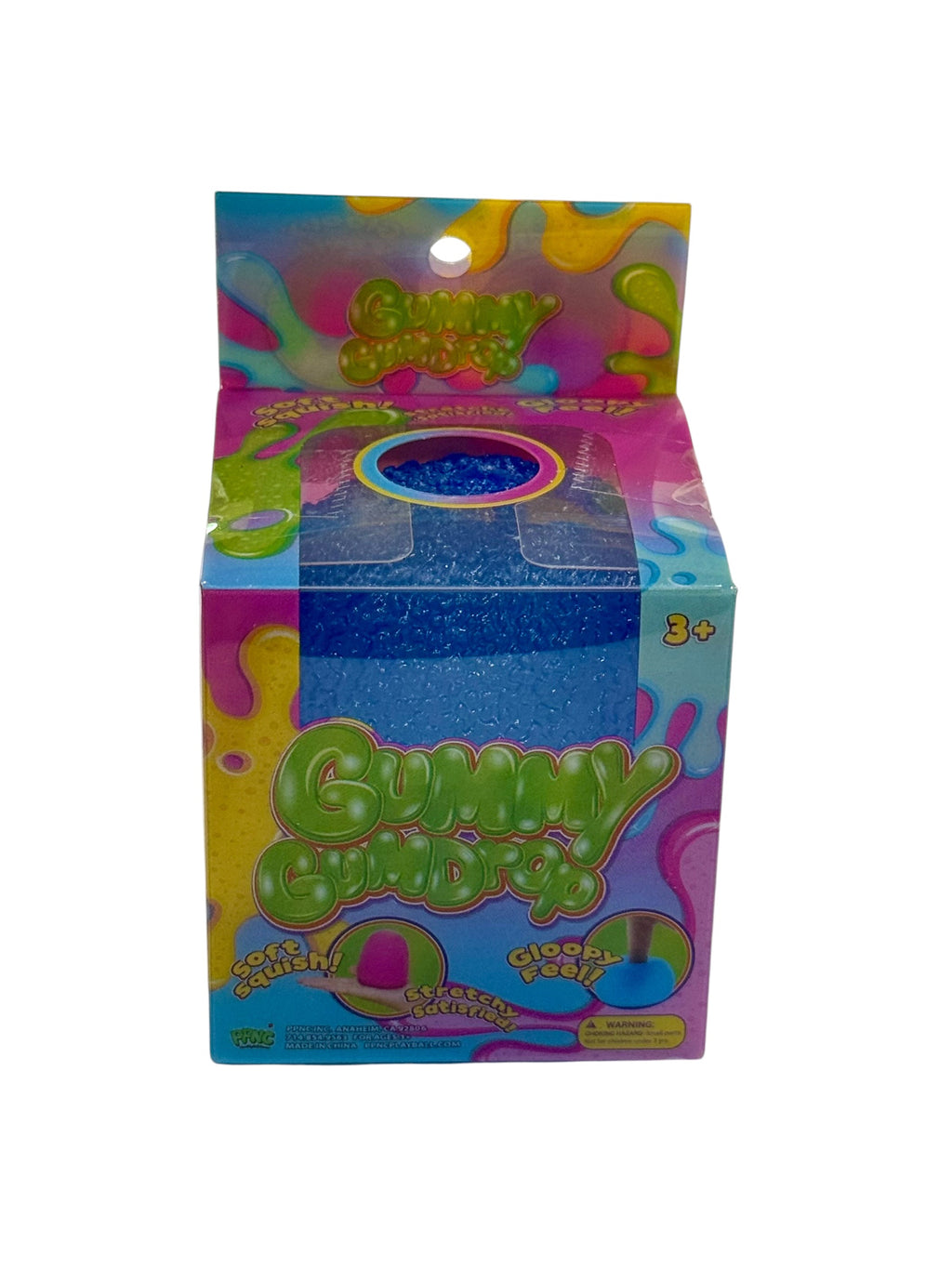 Gummy Gumdrop Squishy Toy - Blue