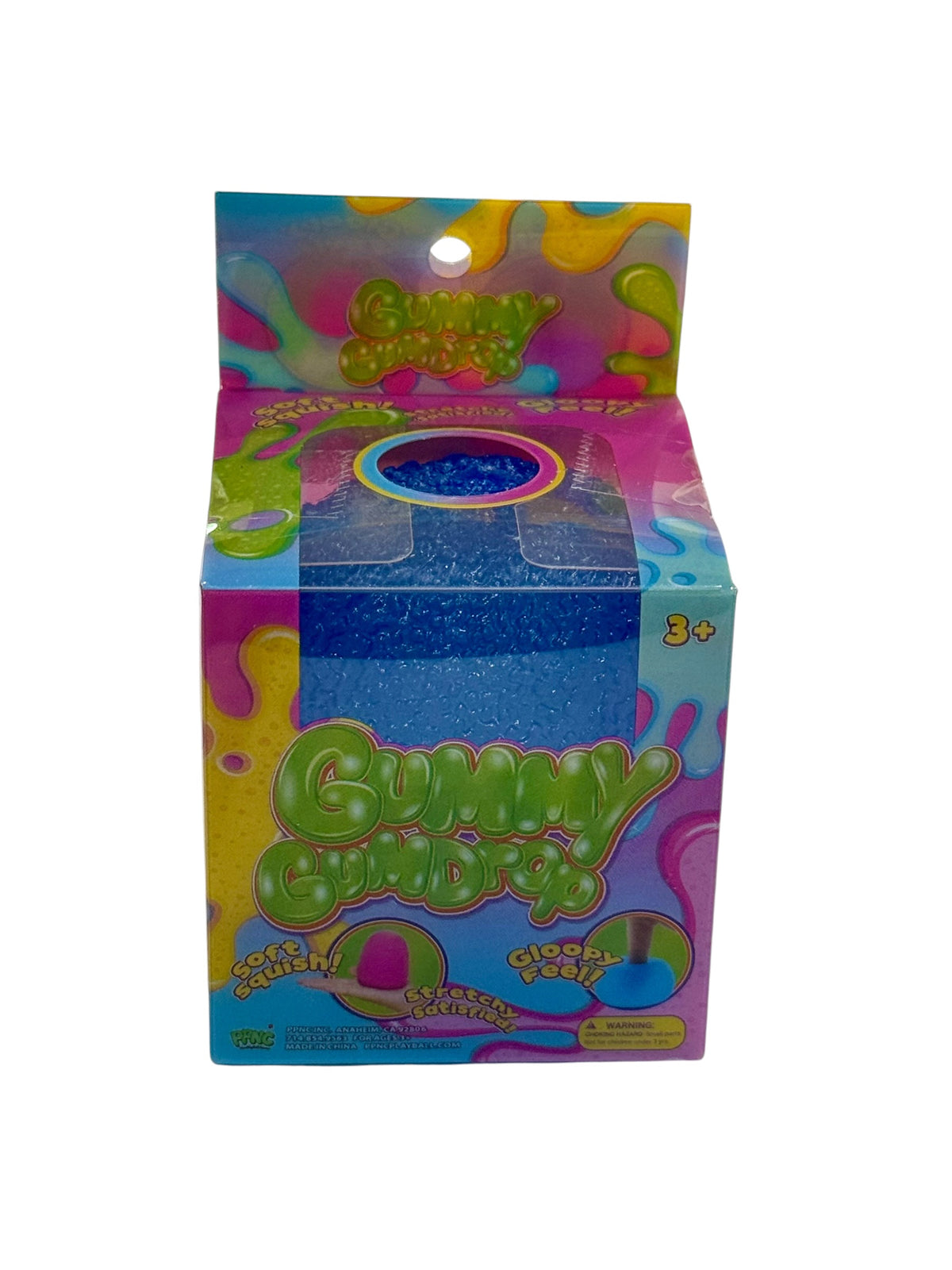 Gummy Gumdrop Squishy Toy - Blue