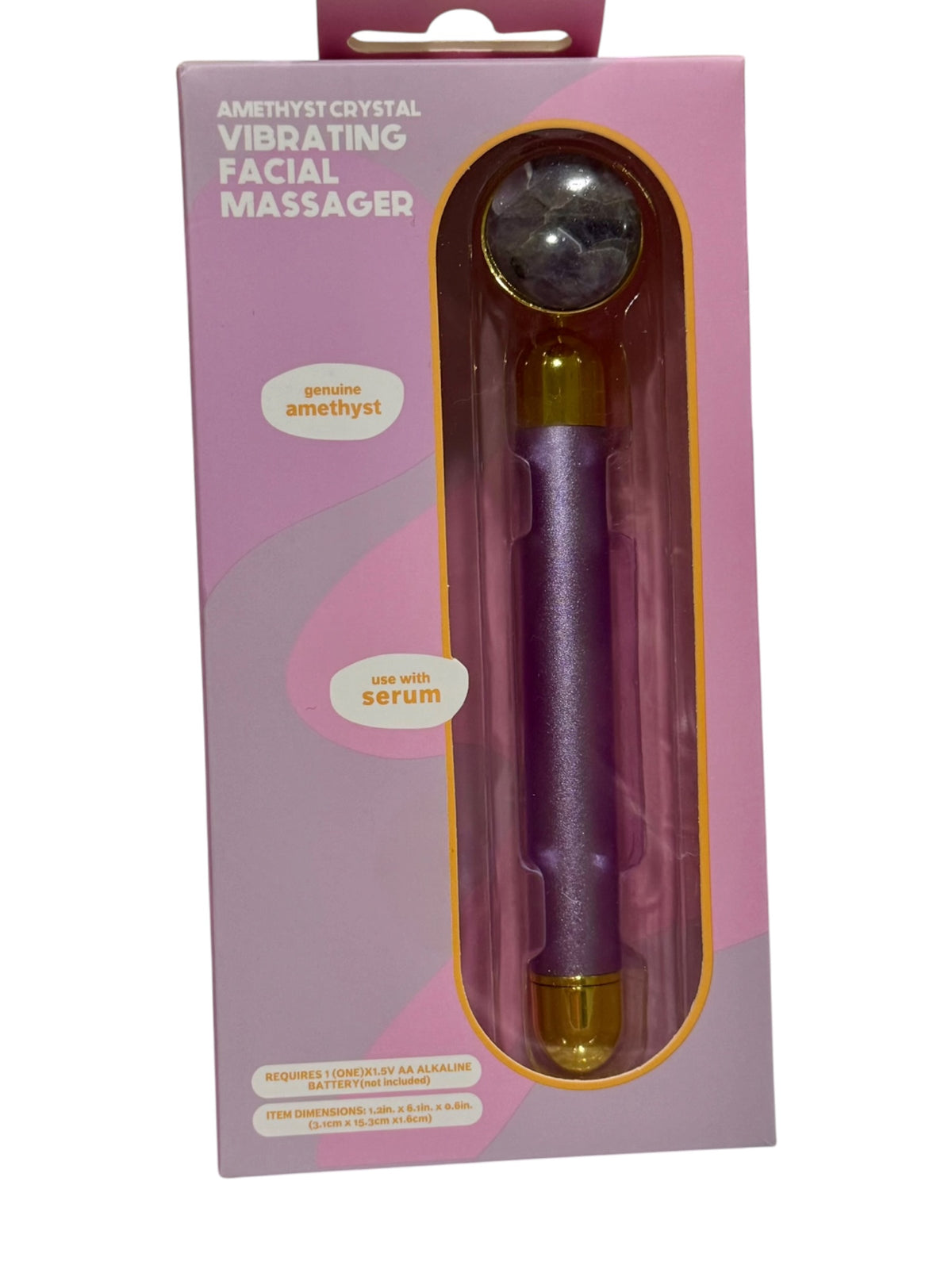 Amethist Crystal Vibrating Facial Massager