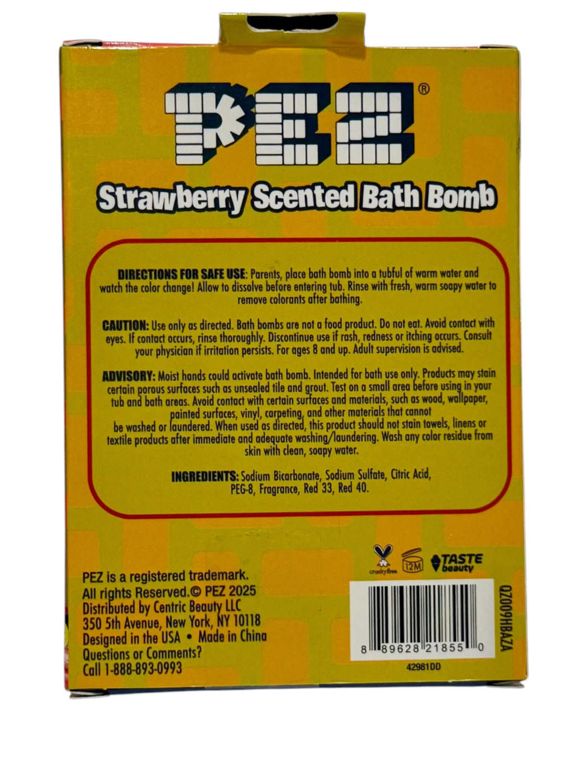 PEZ Scented Bath Bomb - 5.3 oz