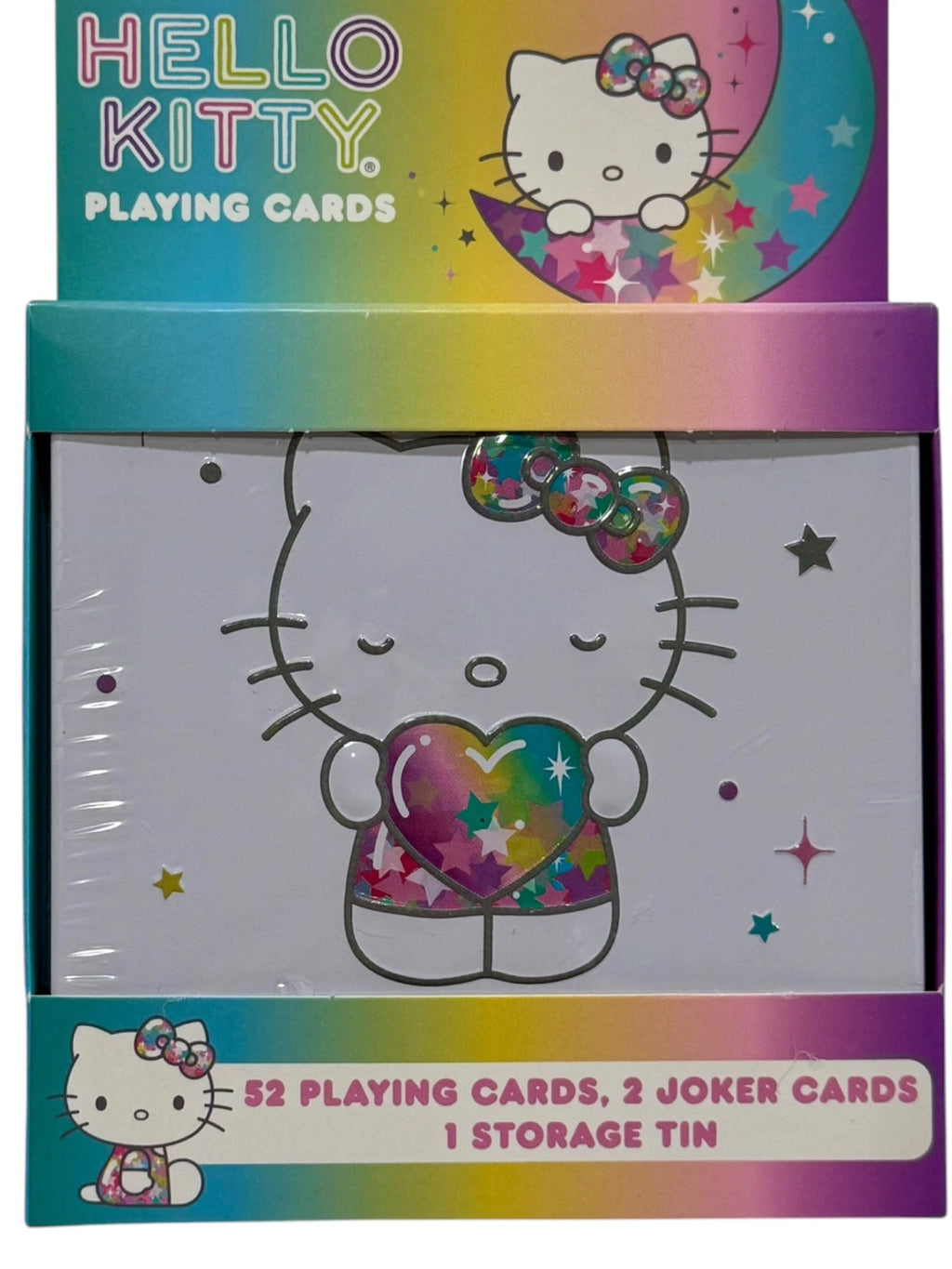 Hello Kitty Playing Cards with Storage Tin