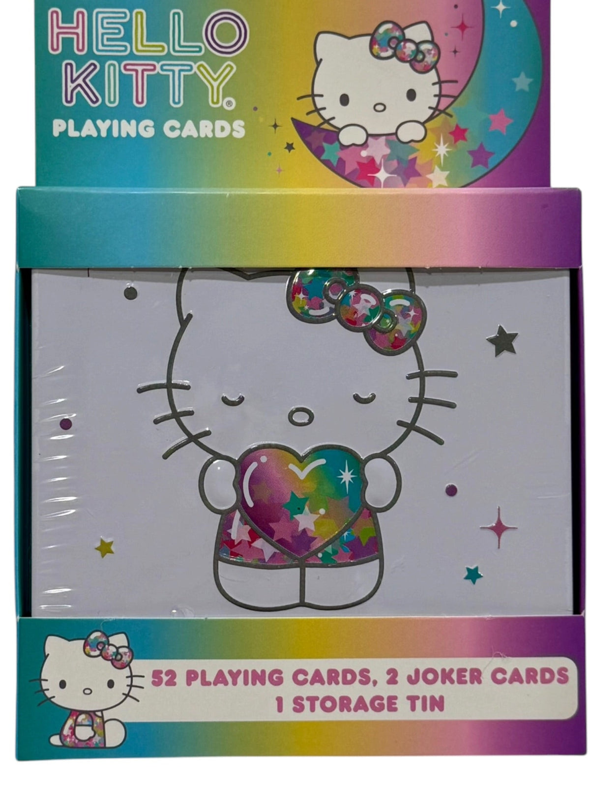Hello Kitty Playing Cards with Storage Tin
