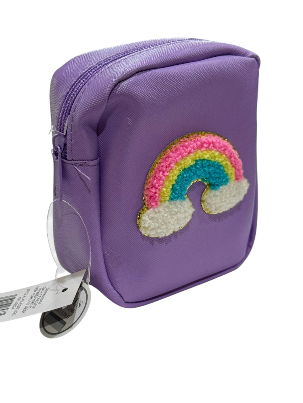 Rainbow Mini Zipper Pouch/bag with Hair Comb