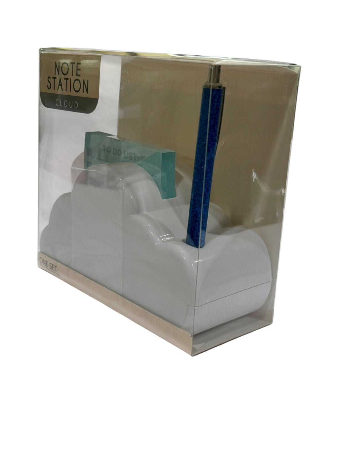 Cloud Note Station Desk Set
