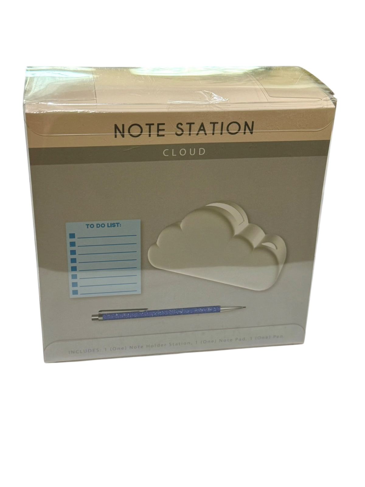 Cloud Note Station Desk Set