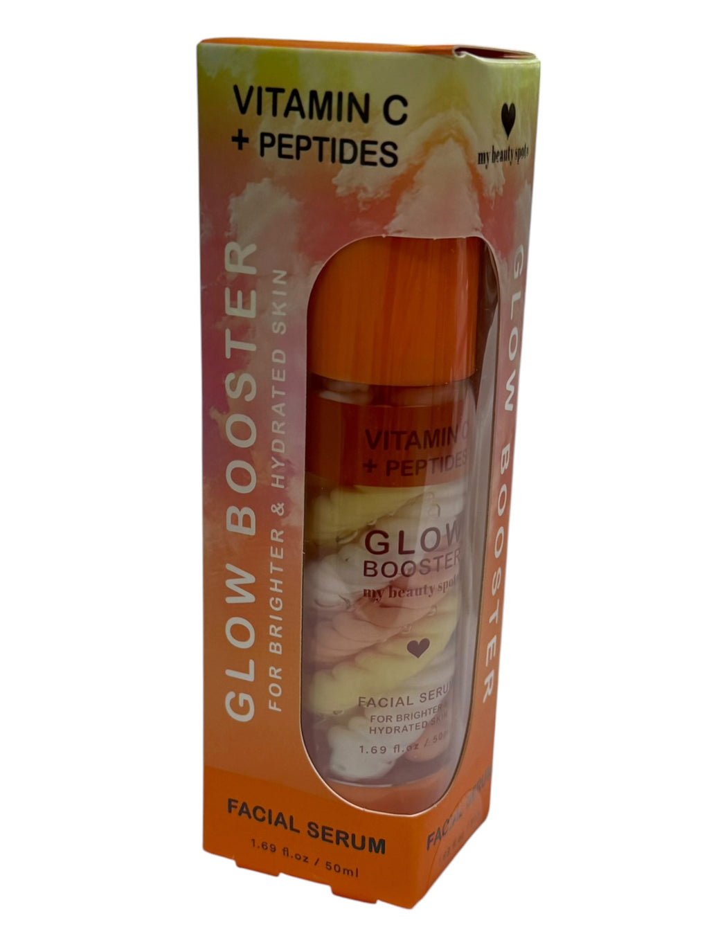 Vitamin C + Peptides Glow Booster Facial Serum (50 ml / 1.69 oz)