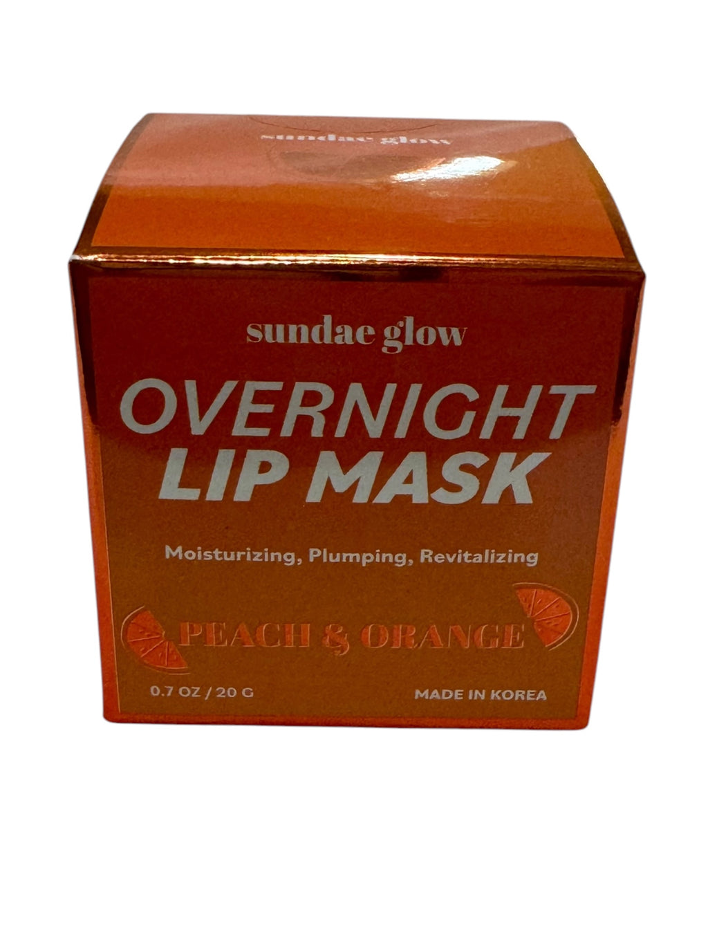 Sundae Glow Overnight Lip Mask - Peach & Orange 0.7 oz
