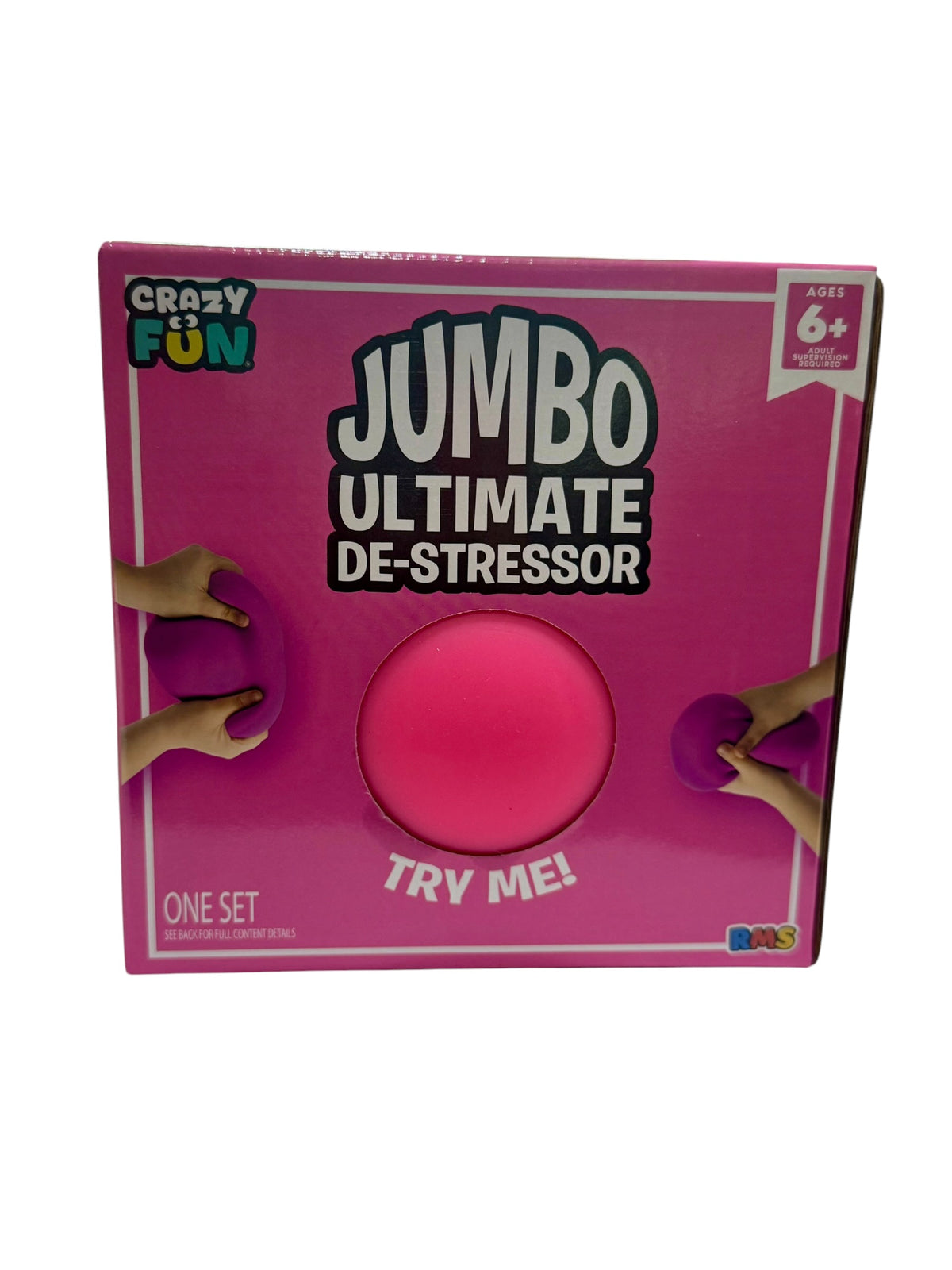Jumbo Ultimate De-Stressor Squishy Ball - RMS