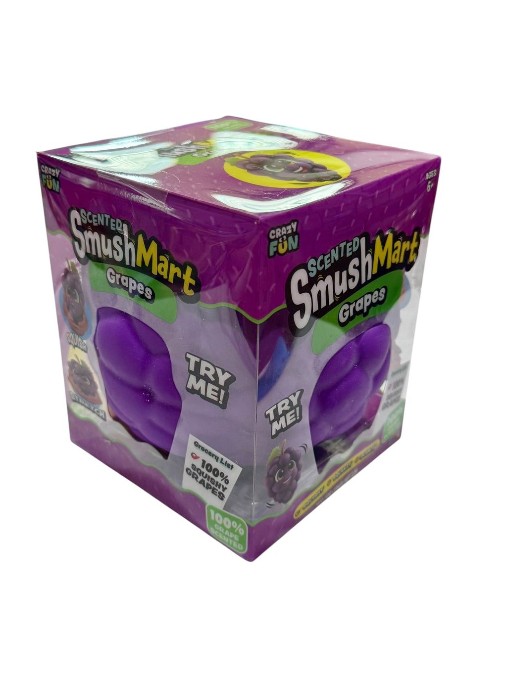 Scented SmushMart Grapes Squishy Toy - RMS