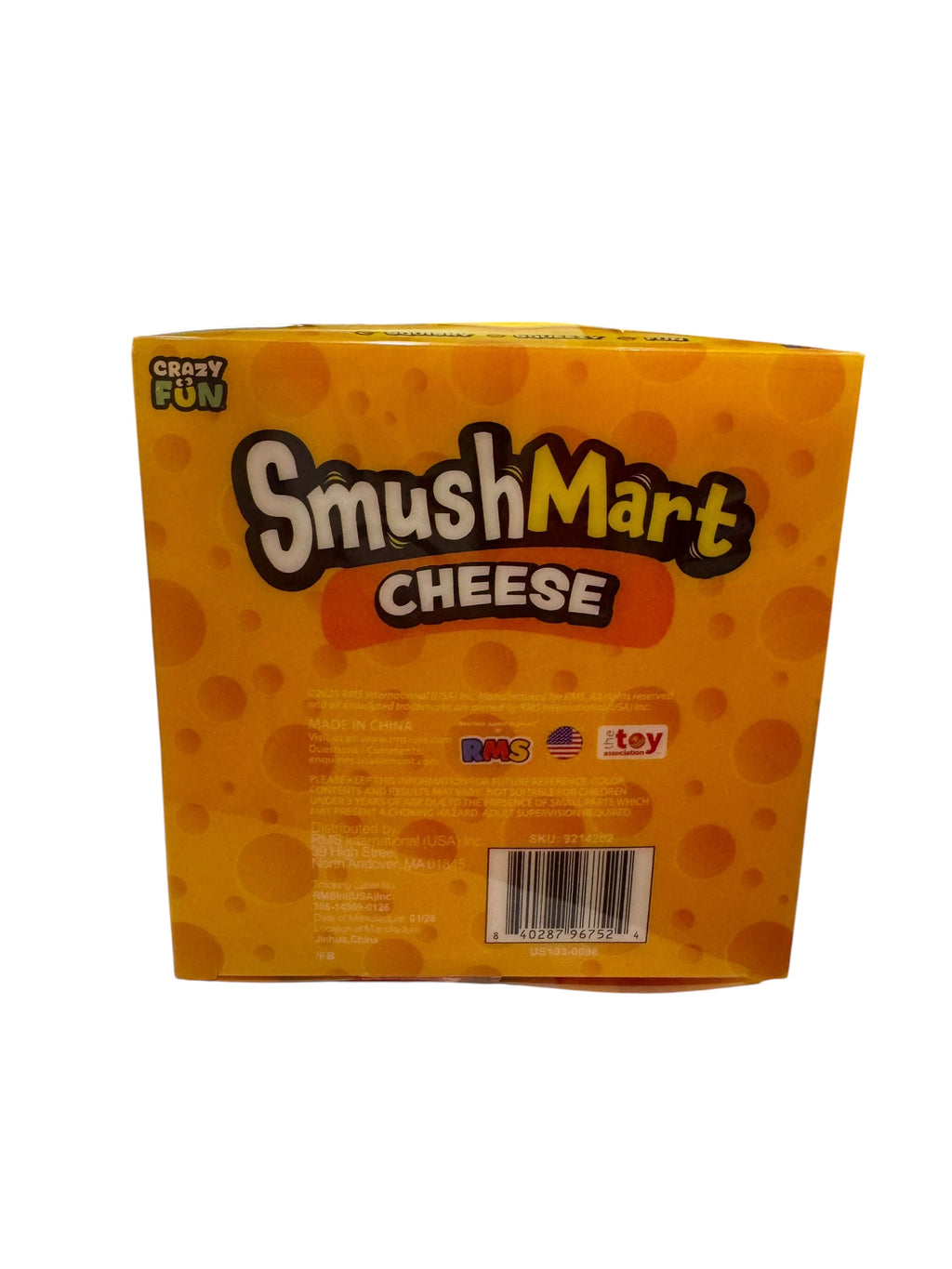 SmushMart Cheese Squishy - RMS