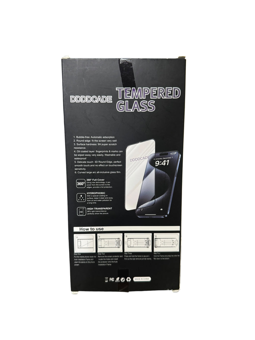 DDDDCADE Tempered Glass Screen Protector