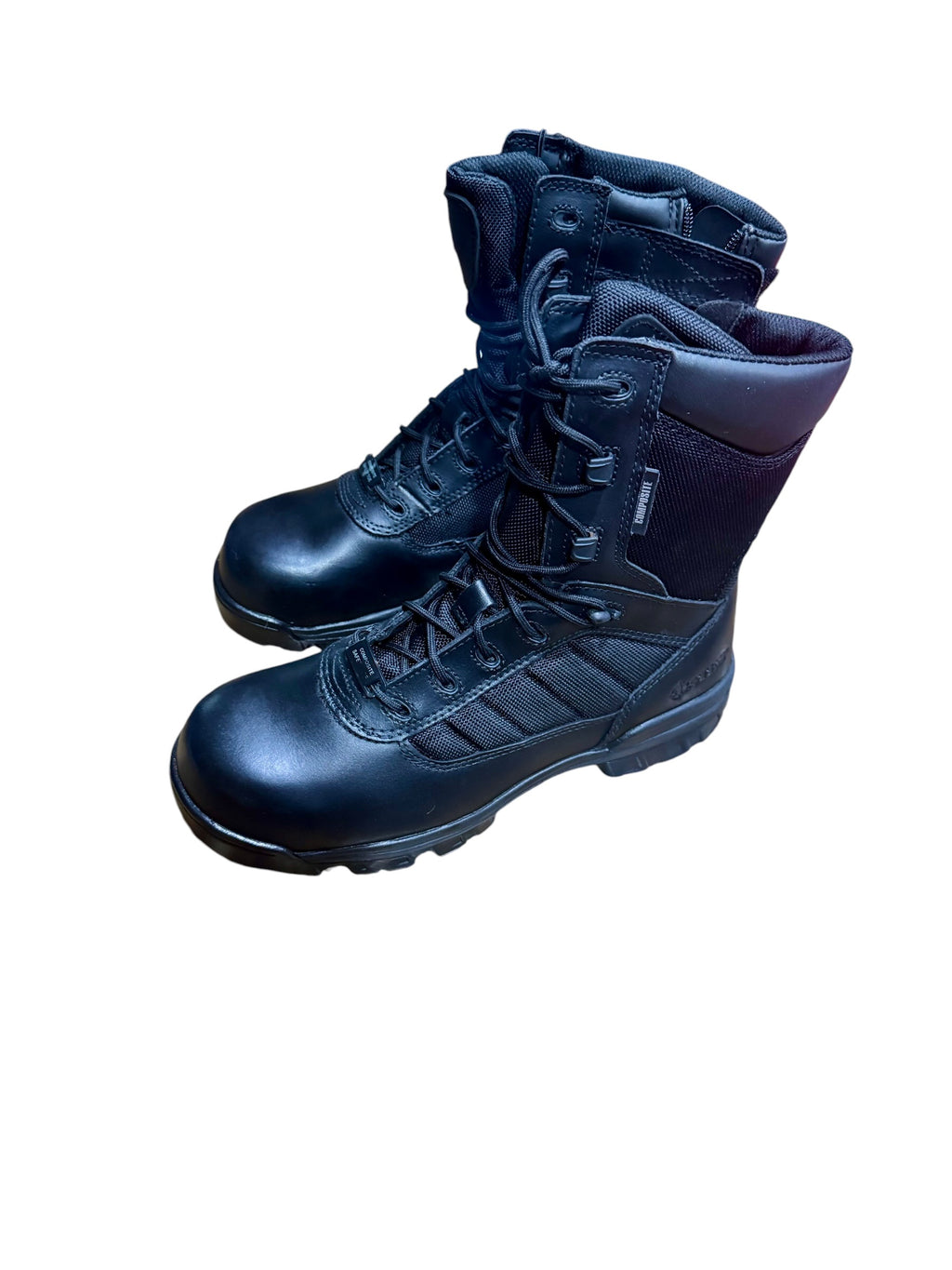 Bates Tactical Sport 8" Side Zipper Composite Safety Toe EH Boots Men's Size 9 New In Box
