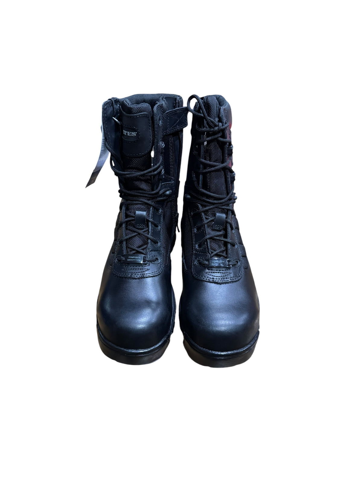Bates Tactical Sport 8" Side Zipper Composite Safety Toe EH Boots Men's Size 9 New In Box