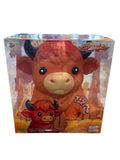 Highland Cow Squishy - Dark Orange