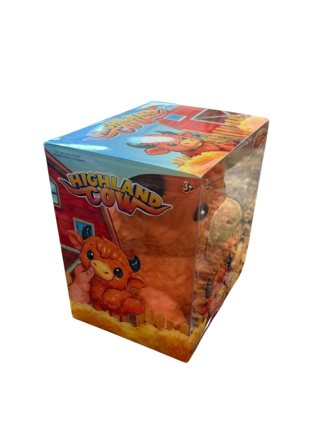 Highland Cow Squishy - Dark Orange