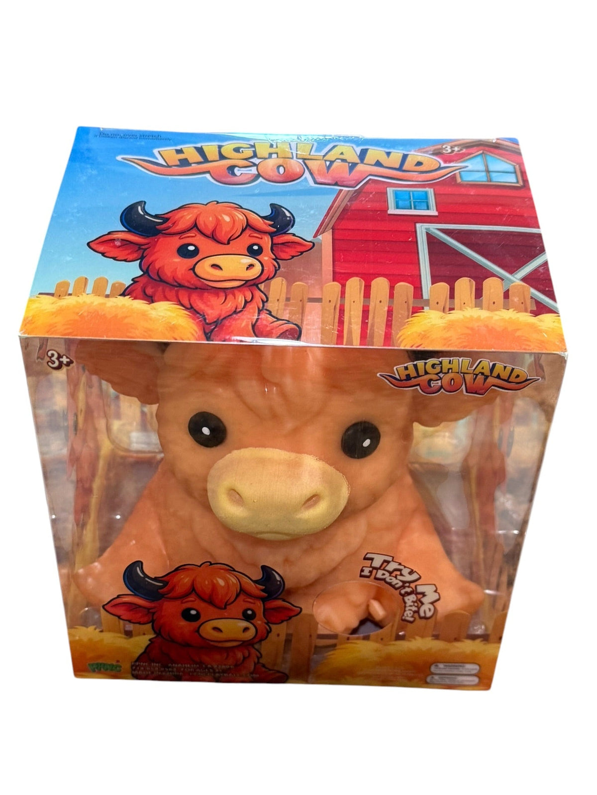 Highland Cow Squishy - Light Orange