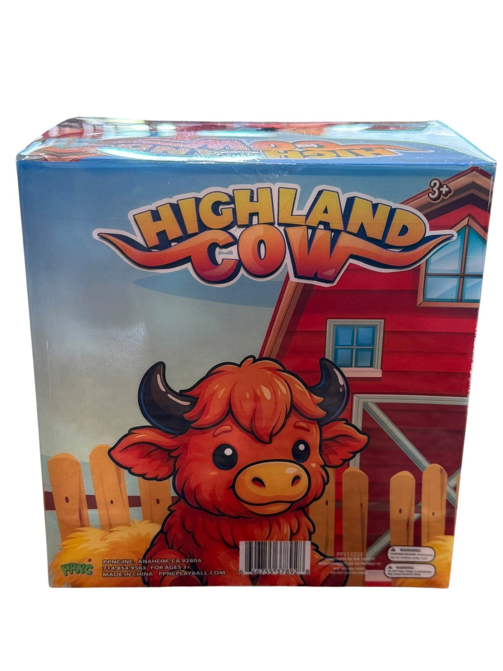 Highland Cow Squishy - Light Orange
