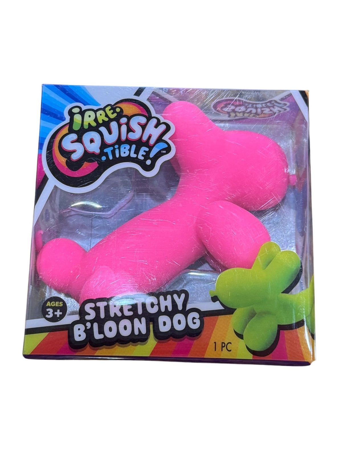 Irresquishible Stretchy B’loon Dog - Pink
