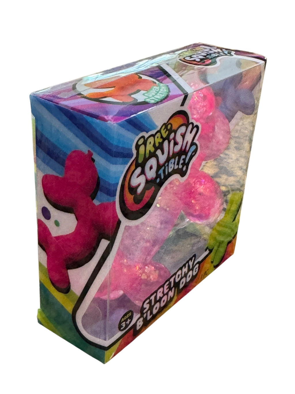 Irresquishible Stretchy B’loon Dog - Glitter Pink