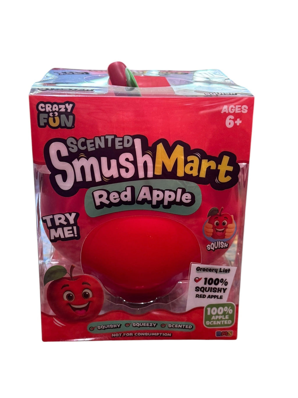 Crazy Fun Scented SmushMart Red Apple - RMS