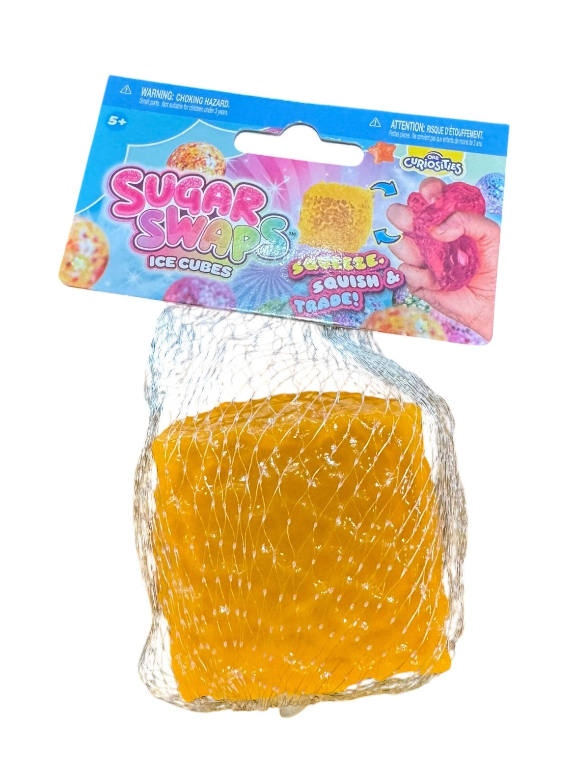 Sugar Swaps Ice Cubes sensory toy - Orange