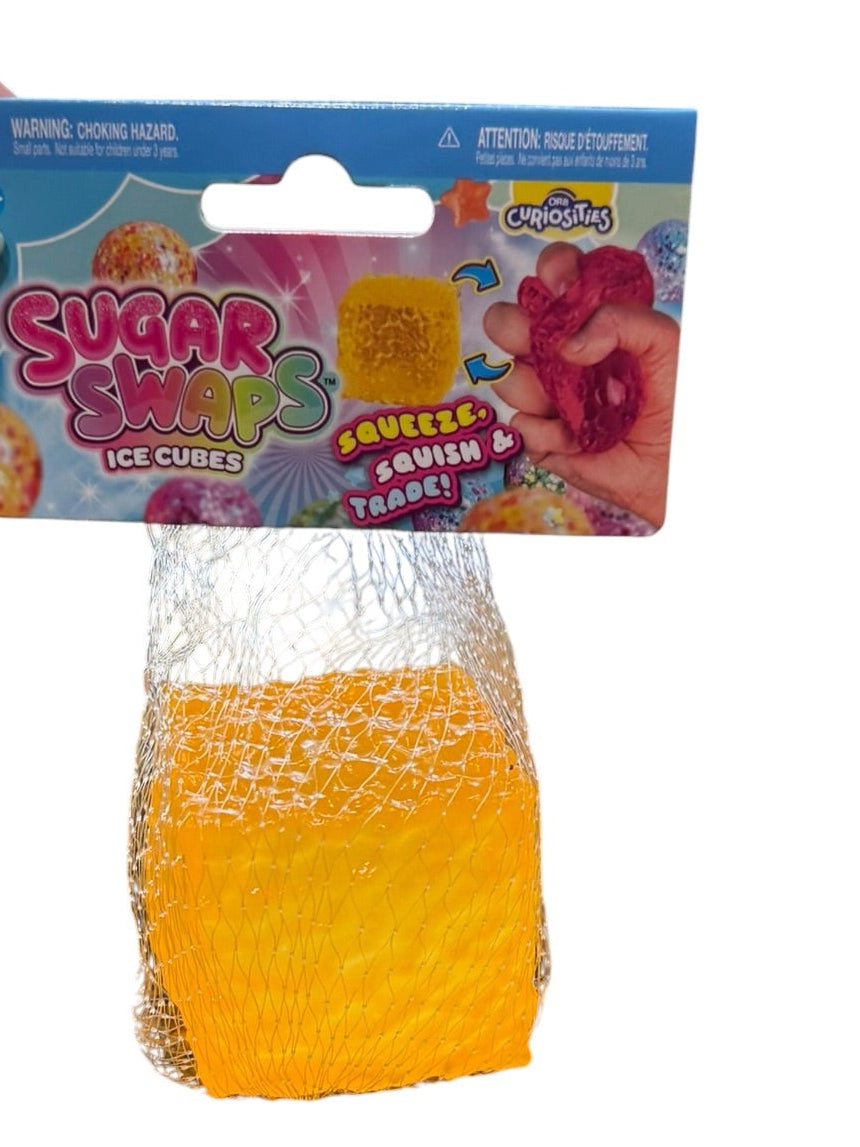 Sugar Swaps Ice Cubes sensory toy - Orange