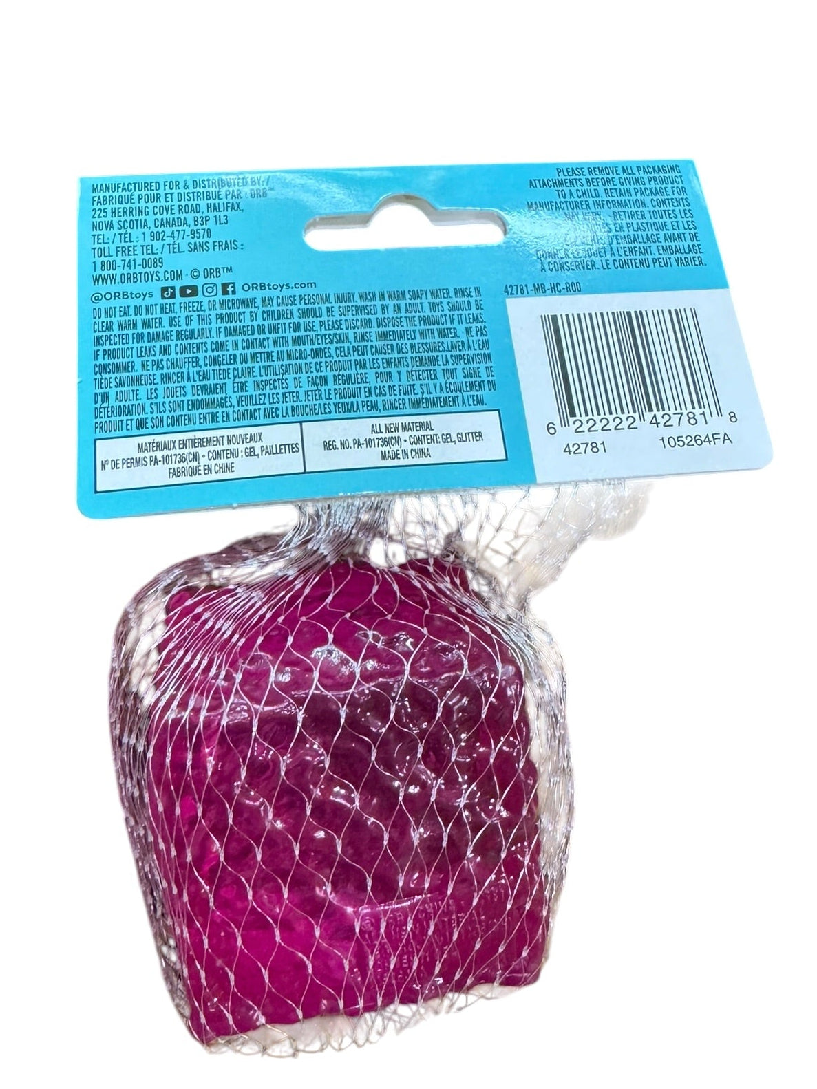 Sugar Swaps Ice Cubes sensory toy - Pink