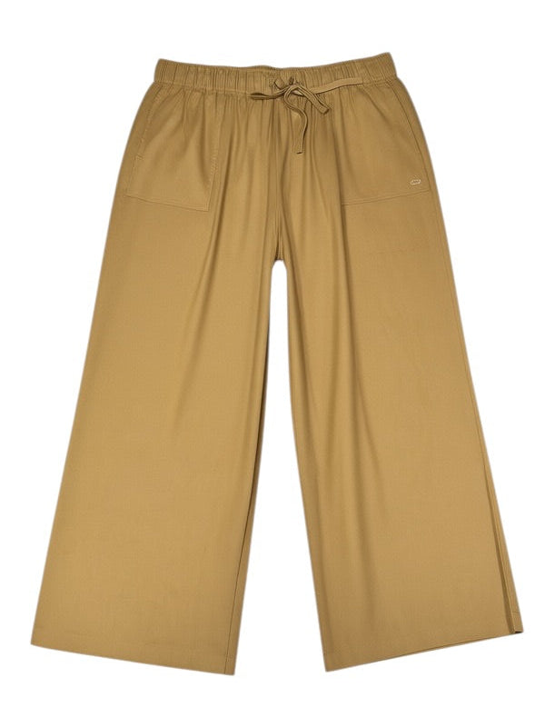 Vineyard Vines Women's XL Officer Khaki Patch Pocket Pull-On Wide-Leg Pants NWT