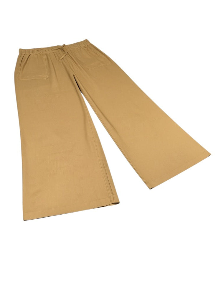 Vineyard Vines Women's XL Officer Khaki Patch Pocket Pull-On Wide-Leg Pants NWT
