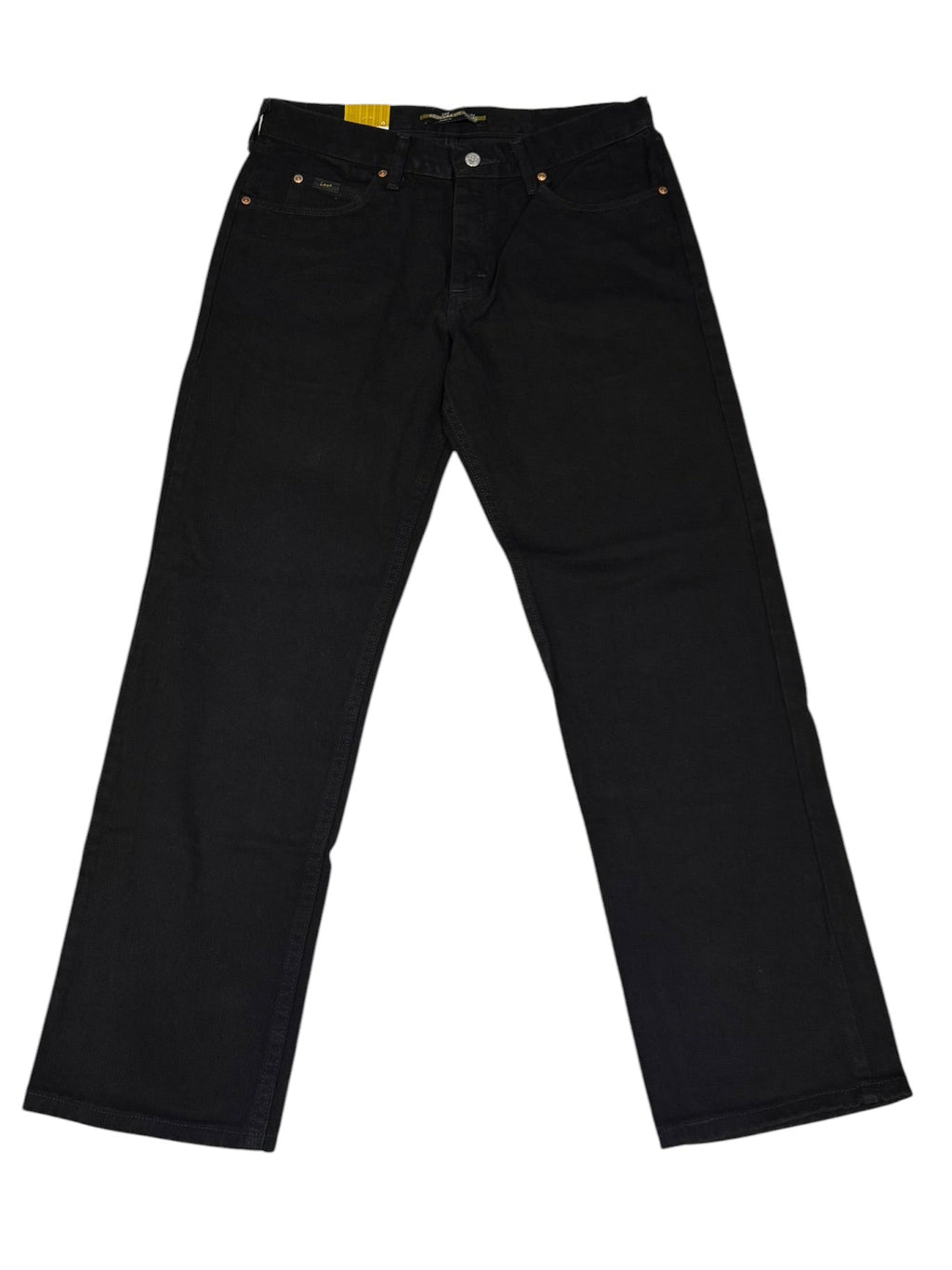 Lee Men's 34x29 Regular Fit Straight-Leg Jeans Double Black NWT