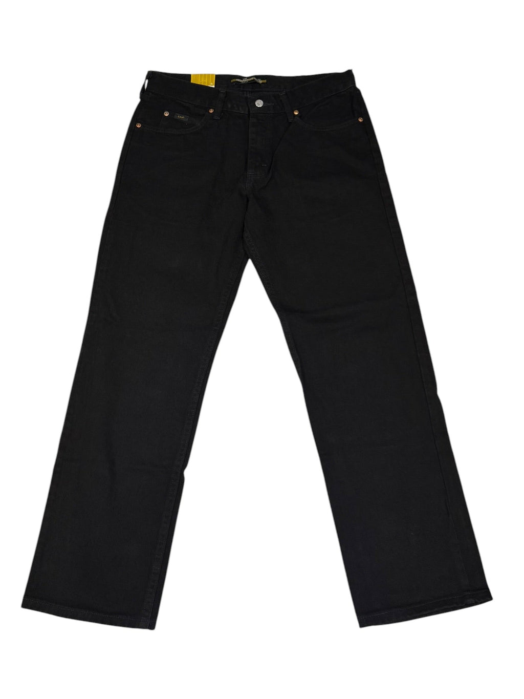 Lee Men's 34x29 Regular Fit Straight-Leg Jeans Double Black NWT