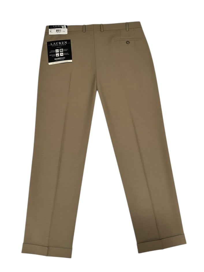 Lauren Ralph Lauren Men’s 36×30 UltraFlex Wool Dress Pants Tan NWT
