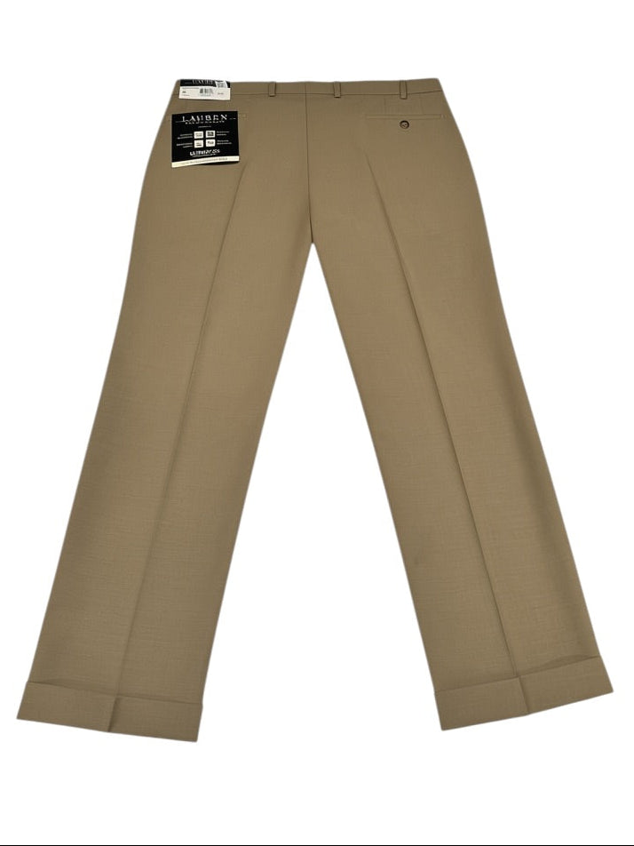 Lauren Ralph Lauren Men’s 36×30 UltraFlex Wool Dress Pants Tan NWT