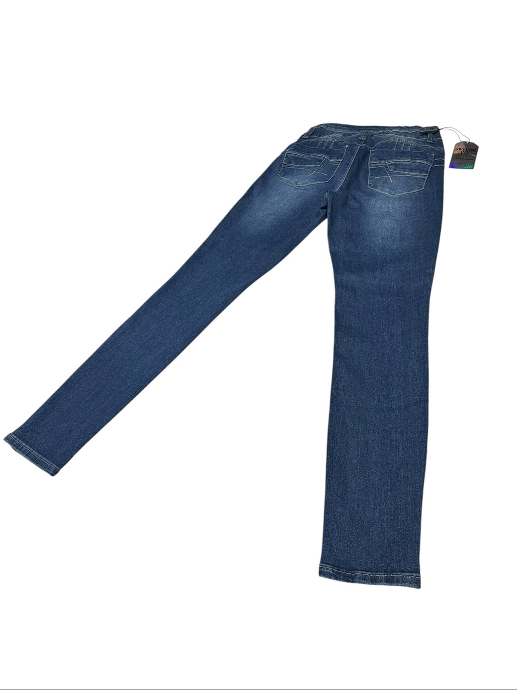 Sweetie Pie Women's Junior Size 11 Mid Blue Skinny Stretch Jeans NWT