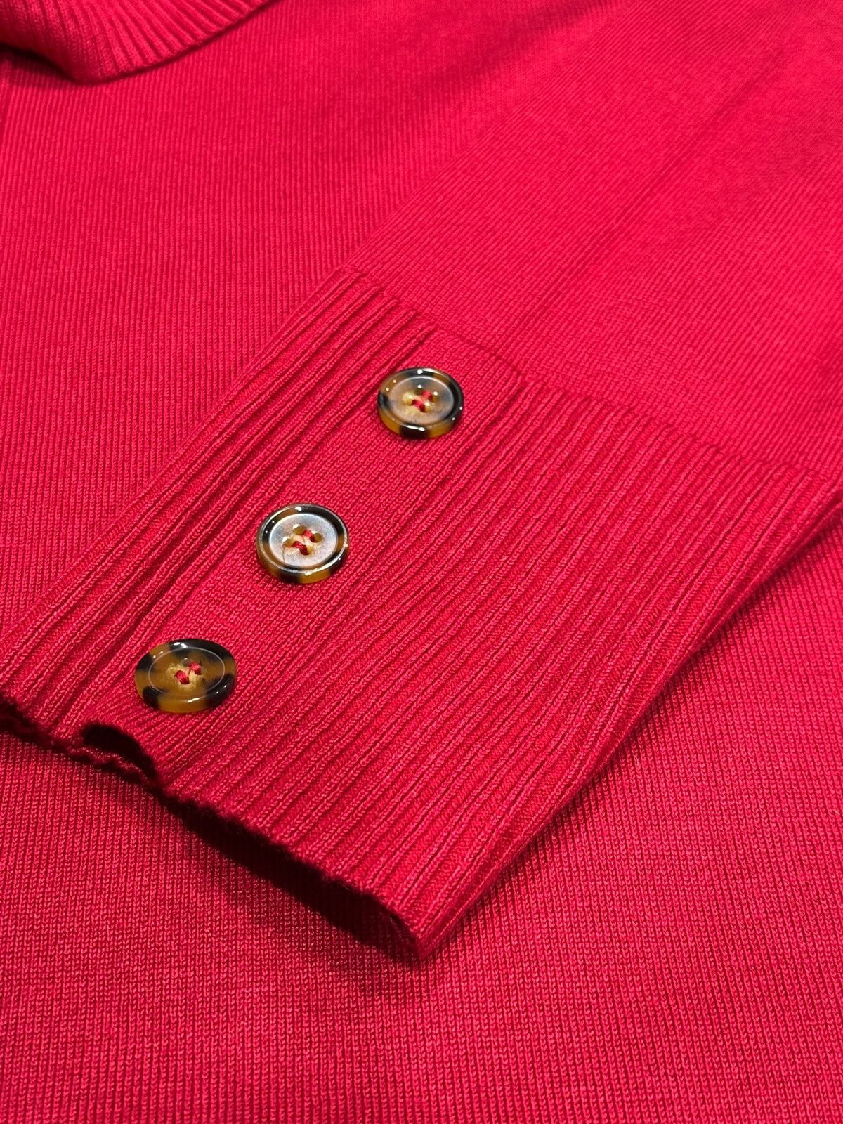 Cable & Gauge Women's 2X Scooter Red Cowl Neck Tunic Sweater NWT