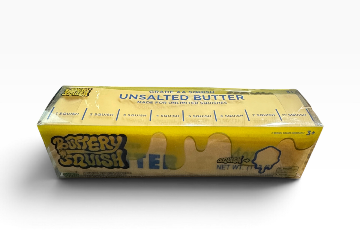 Buttery Squish Unsalted Butter Grade AA Viral Sensory Fidget Toy