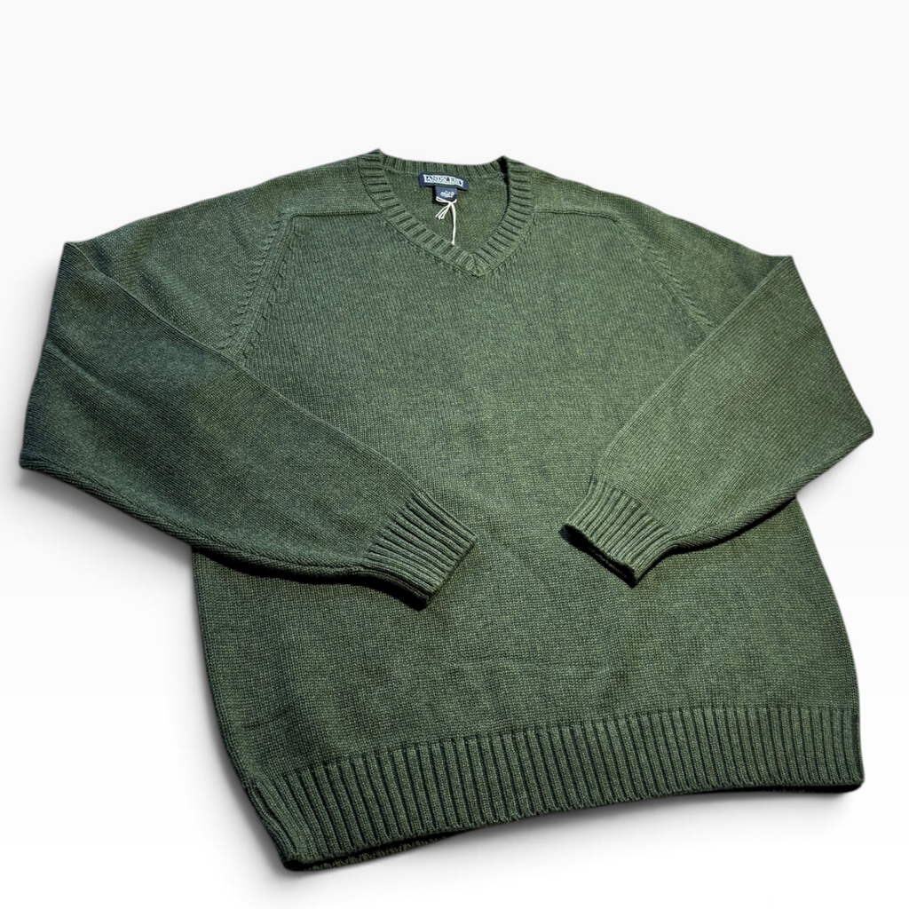 Lands’ End Green Long-Sleeve Sweater Large NWT - Large / Green