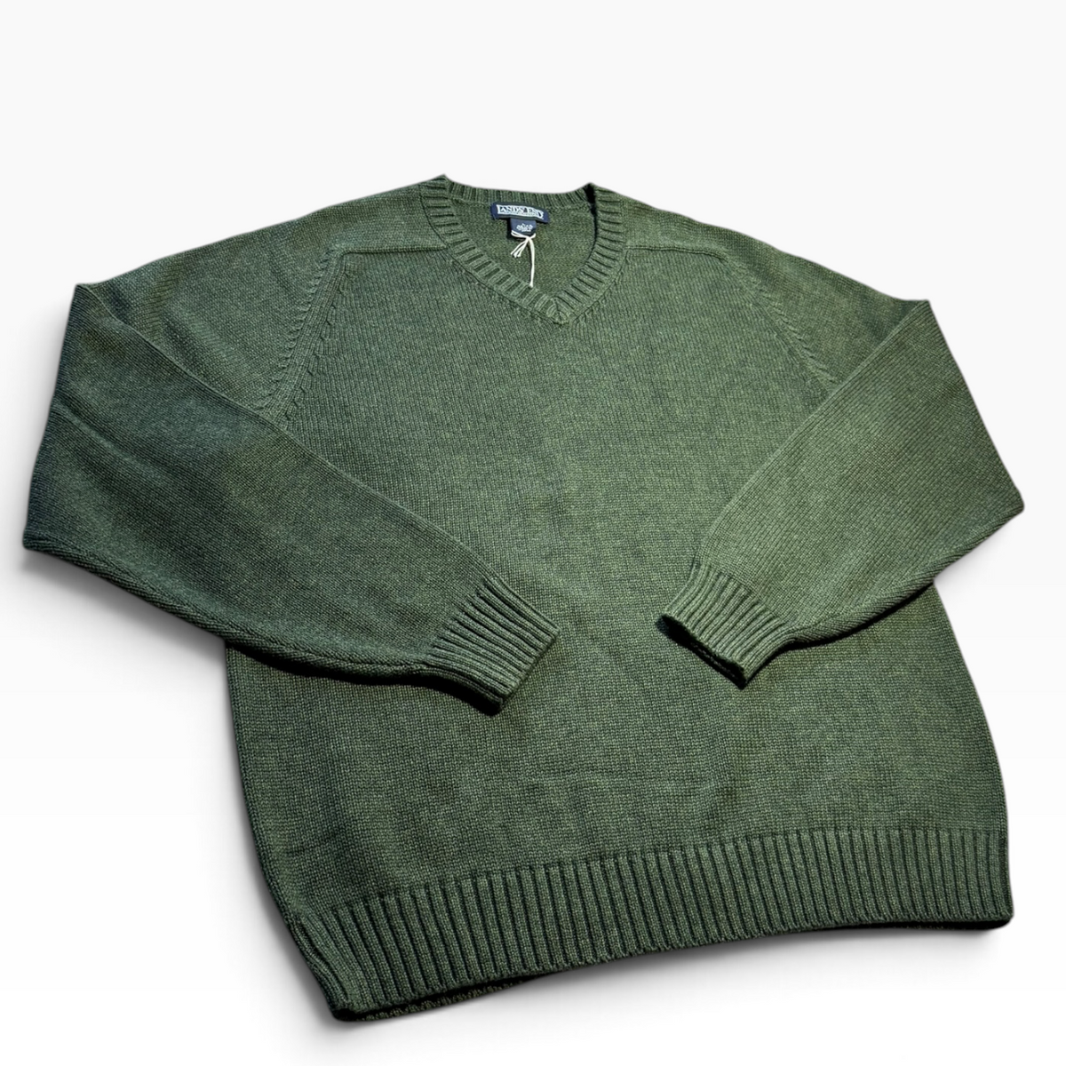 Lands’ End Green Long-Sleeve Sweater Large NWT - Large / Green