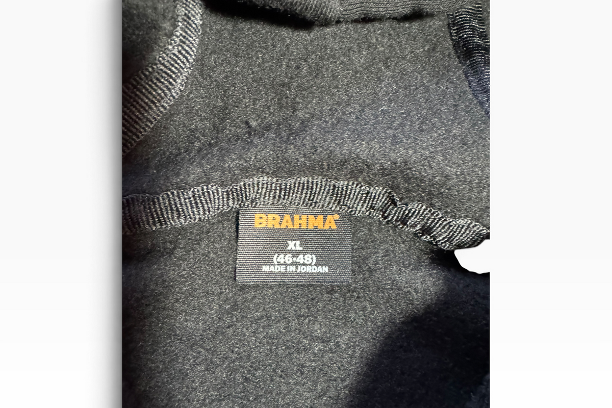 Brahma Black Relaxed-Fit Pullover Hoodie XL - NWT - XL / Black