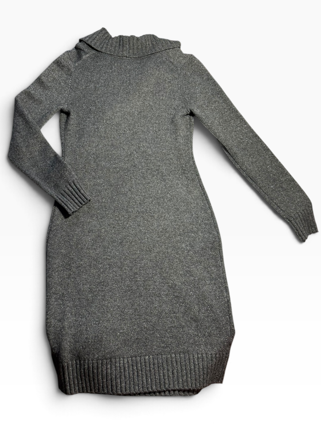 Tommy Bahama Women’s Gray Long-Sleeve Sweater Dress - NWT - Medium (8/10) / Gray