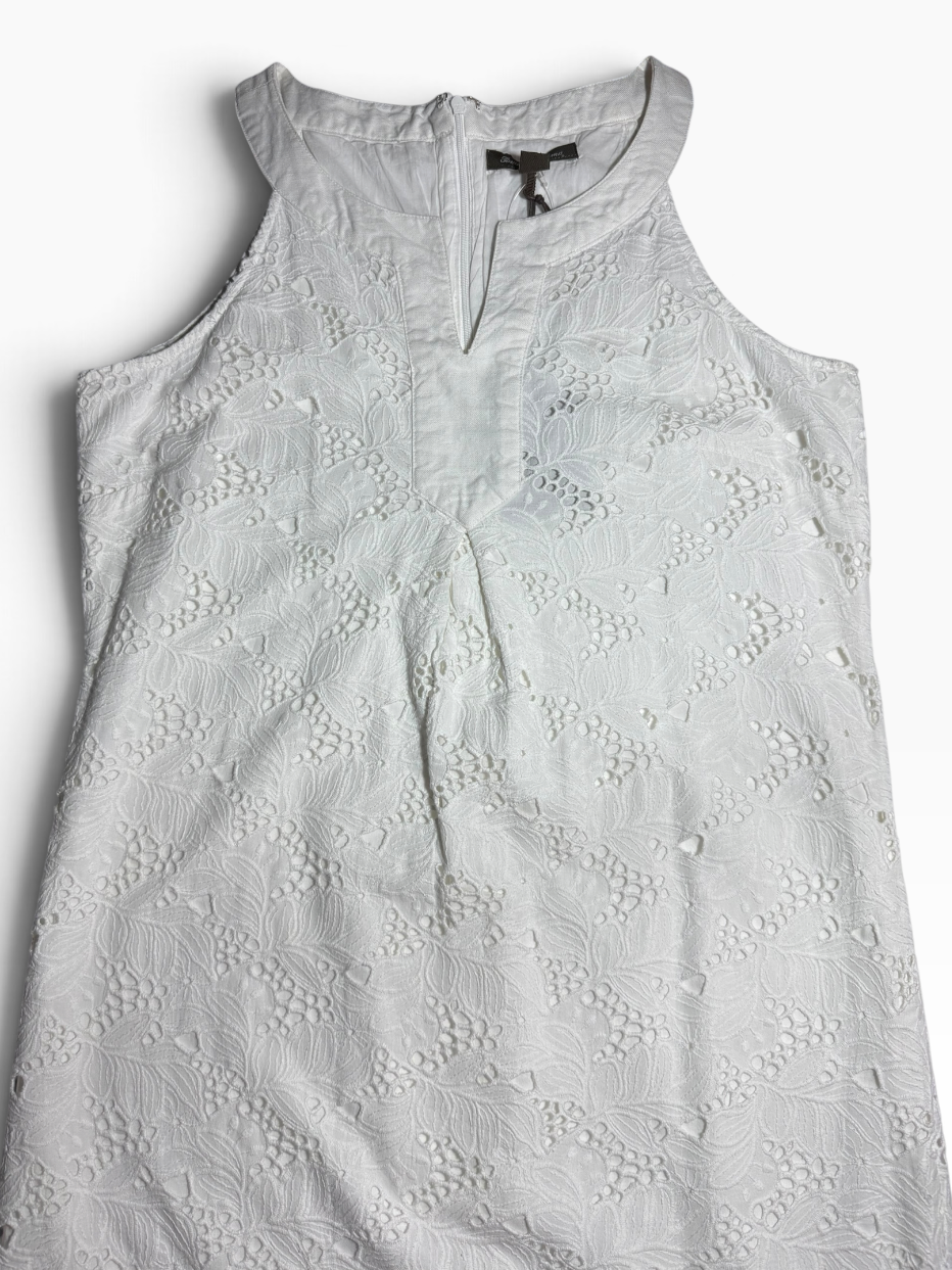 Tommy Bahama Women’s White Eyelet Short Shift Dress Medium - NWT
