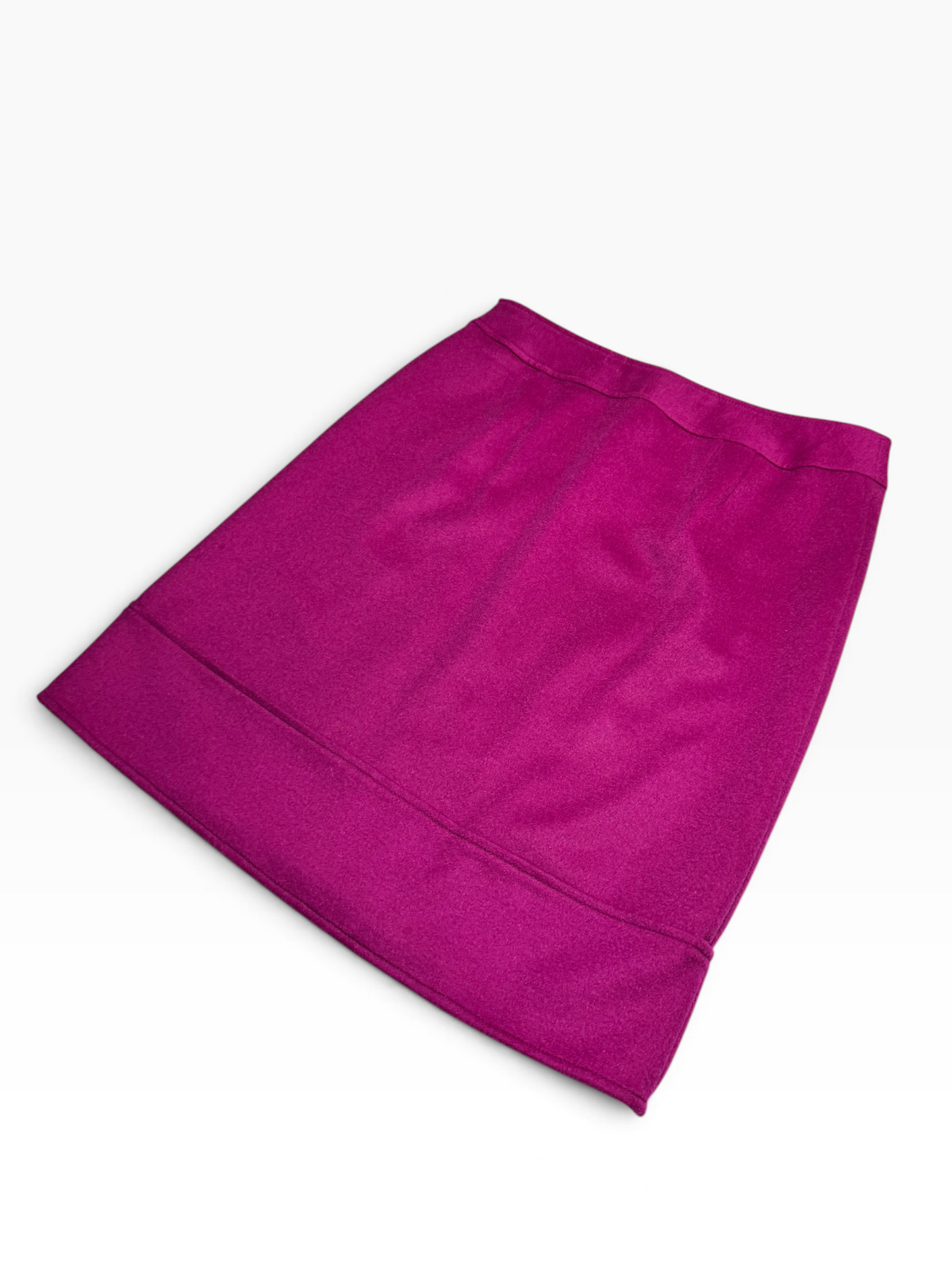 Ann Taylor Magenta Wool-Blend Lined Pencil Skirt Size 10 - NWT