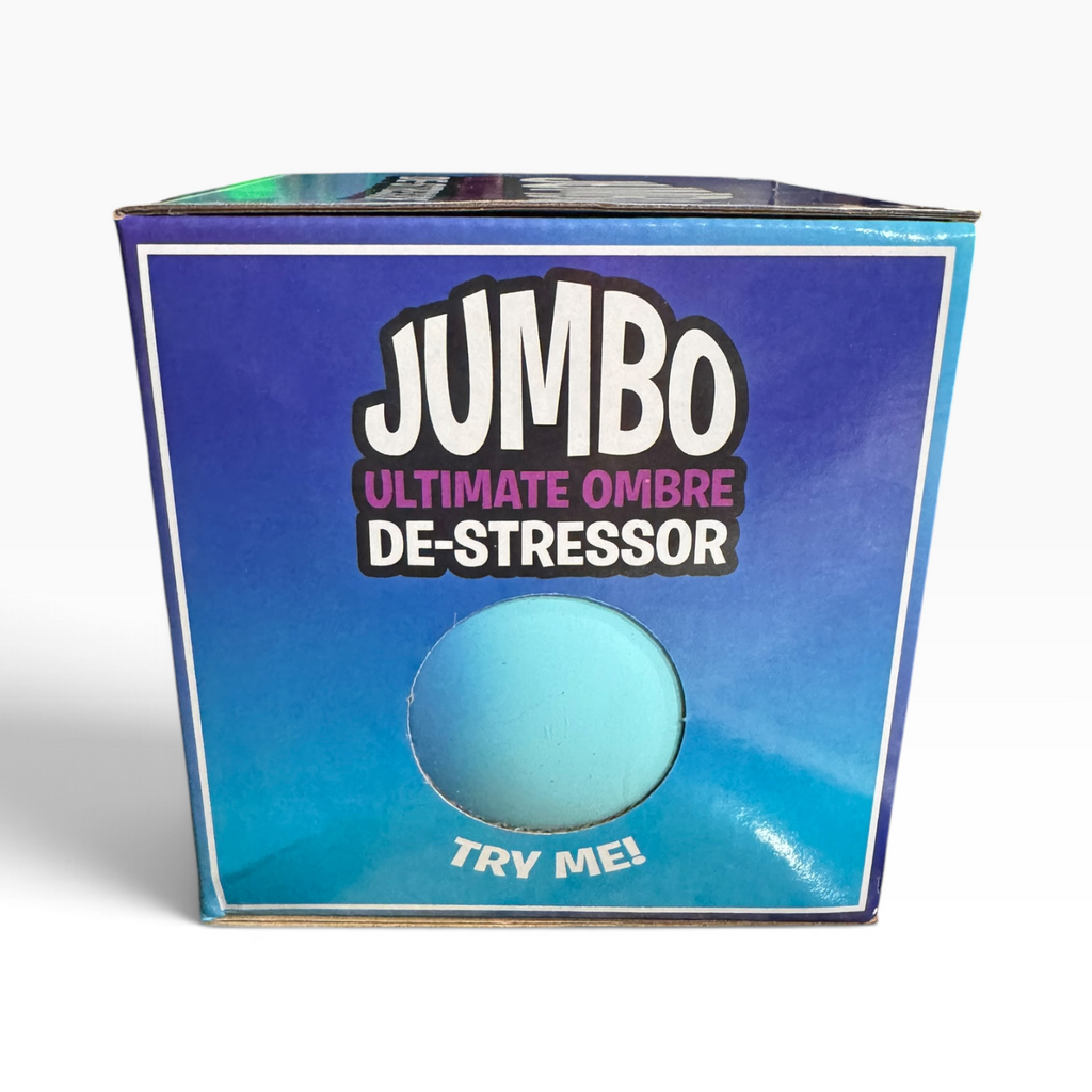 Jumbo Ultimate Ombre De-Stressor Squishy Ball - Blue - RMS