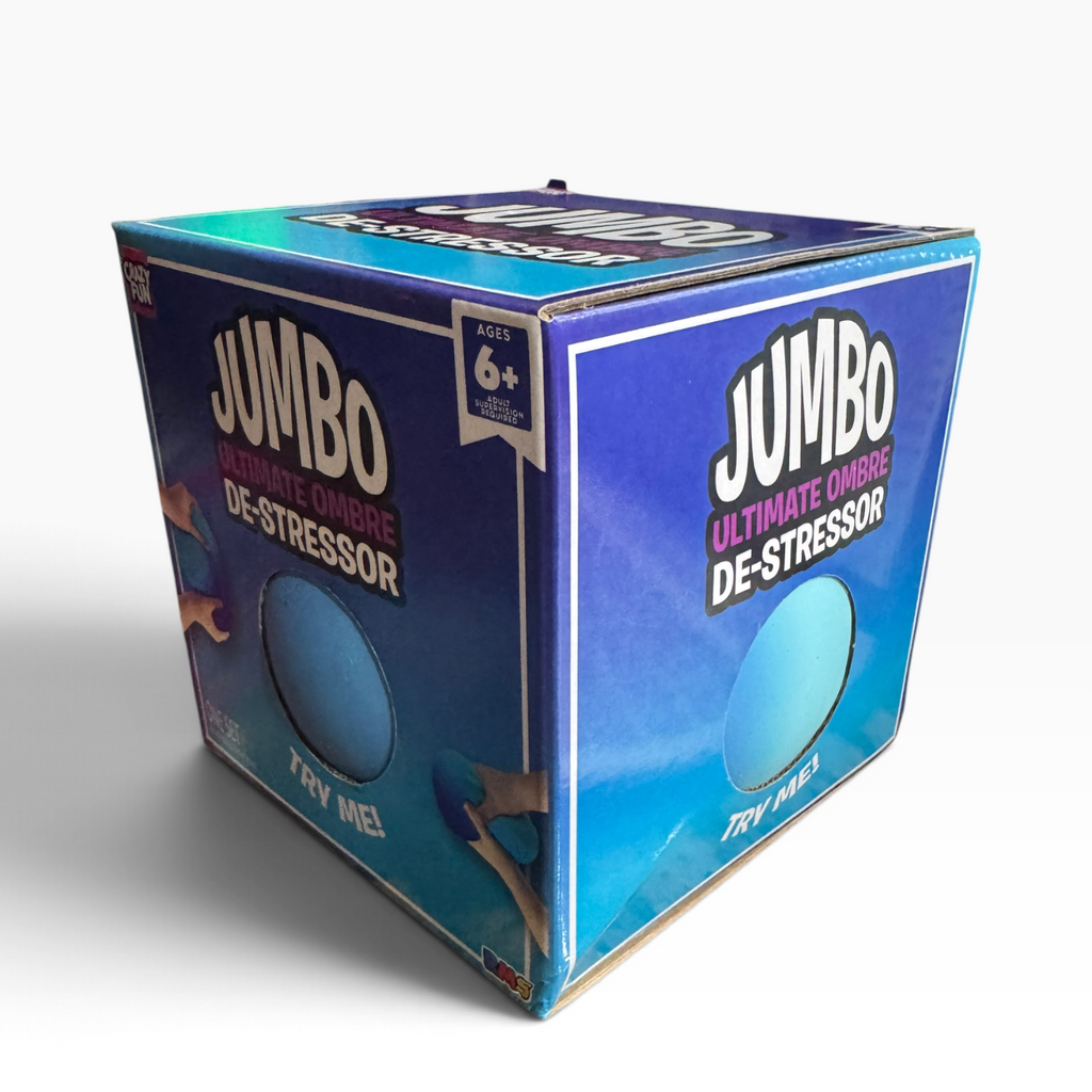 Jumbo Ultimate Ombre De-Stressor Squishy Ball - Blue - RMS