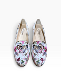 Jon Josef Gatsby Mariposa Women’s 9.5M Butterfly Floral Loafers Made in Spain - New